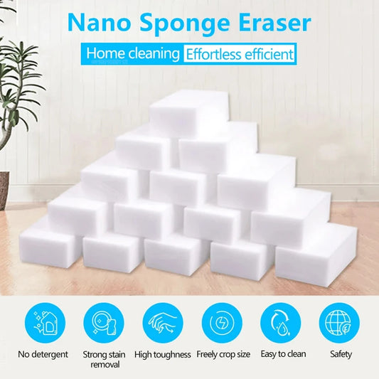 🧽 Melamine Magic Sponge Eraser – Deep Clean Without Chemicals