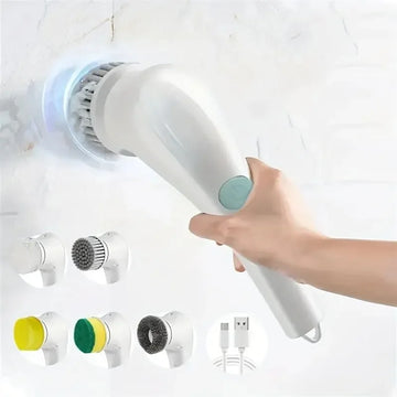 ✨ Electric Spin Scrubber – A Sparkling Home with Half the Effort