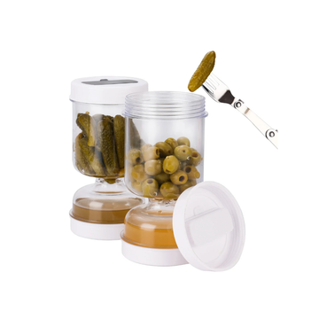 Olive & Pickle Strainer Jar