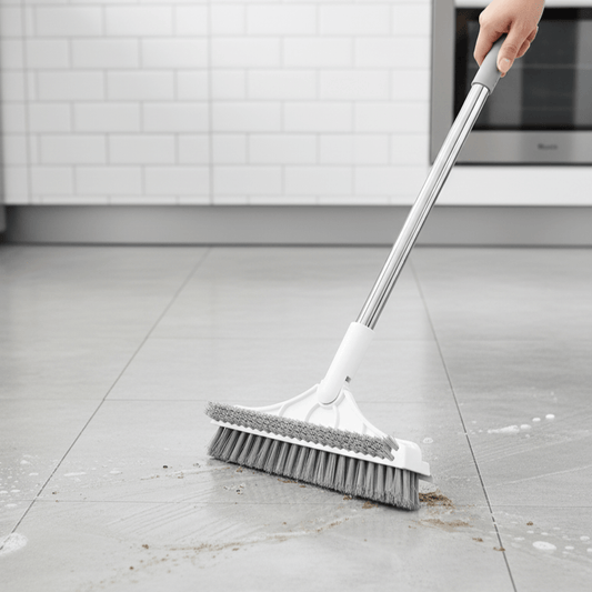 3-in-1 Cleaning Brush – Long Handle Rotating Cleaner