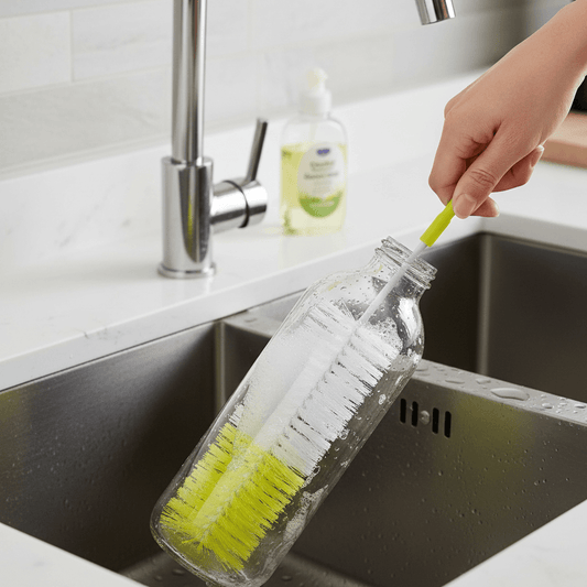 Long Bottle Brush Cleaner – 16” Deep Cleaning Tool