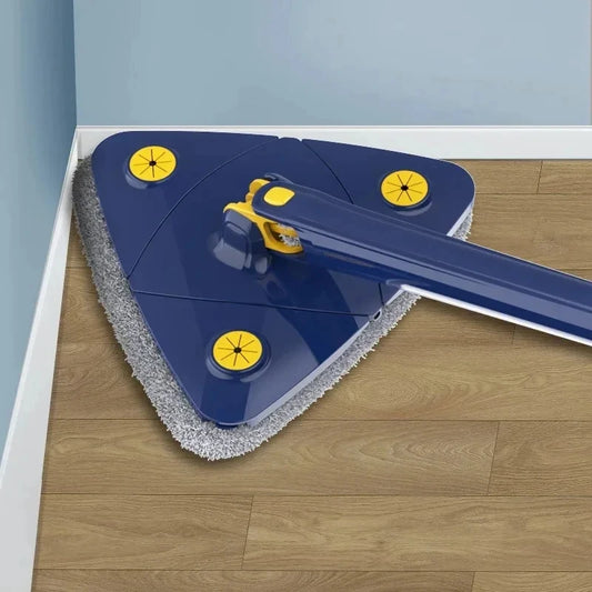 360 Triangle Cleaning Mop – Extendable 110 cm